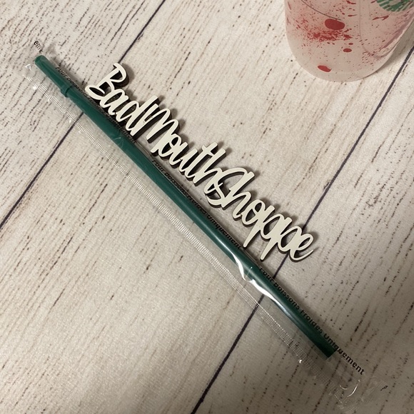 Starbucks Hand Painted Blood Splatter Reusable Cold Cup by Cup of Horror - Picture 4 of 4